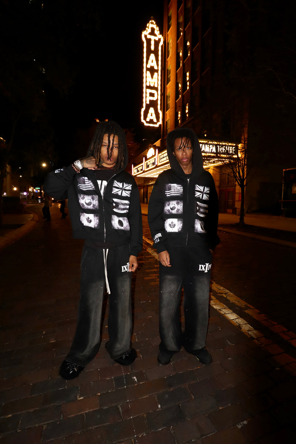 BLACK FLAG FORCE ZIP UP
