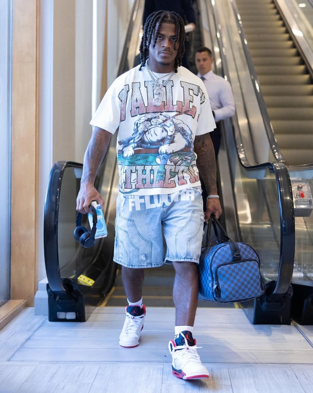 BLUE WASH UNIFORM JORTS