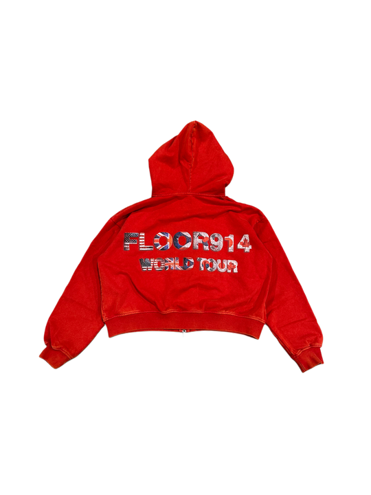 RED FLAG FORCE ZIP UP