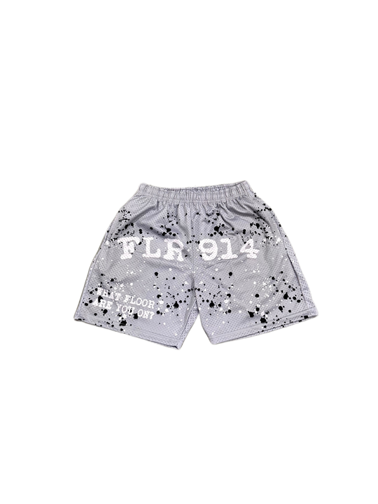 CEMENT GREY SPLATTER SHORTS