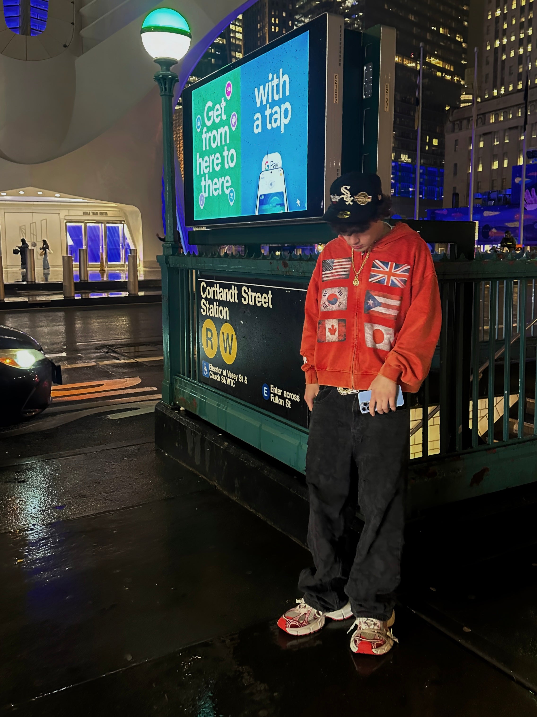 RED FLAG FORCE ZIP UP – FLOOR914
