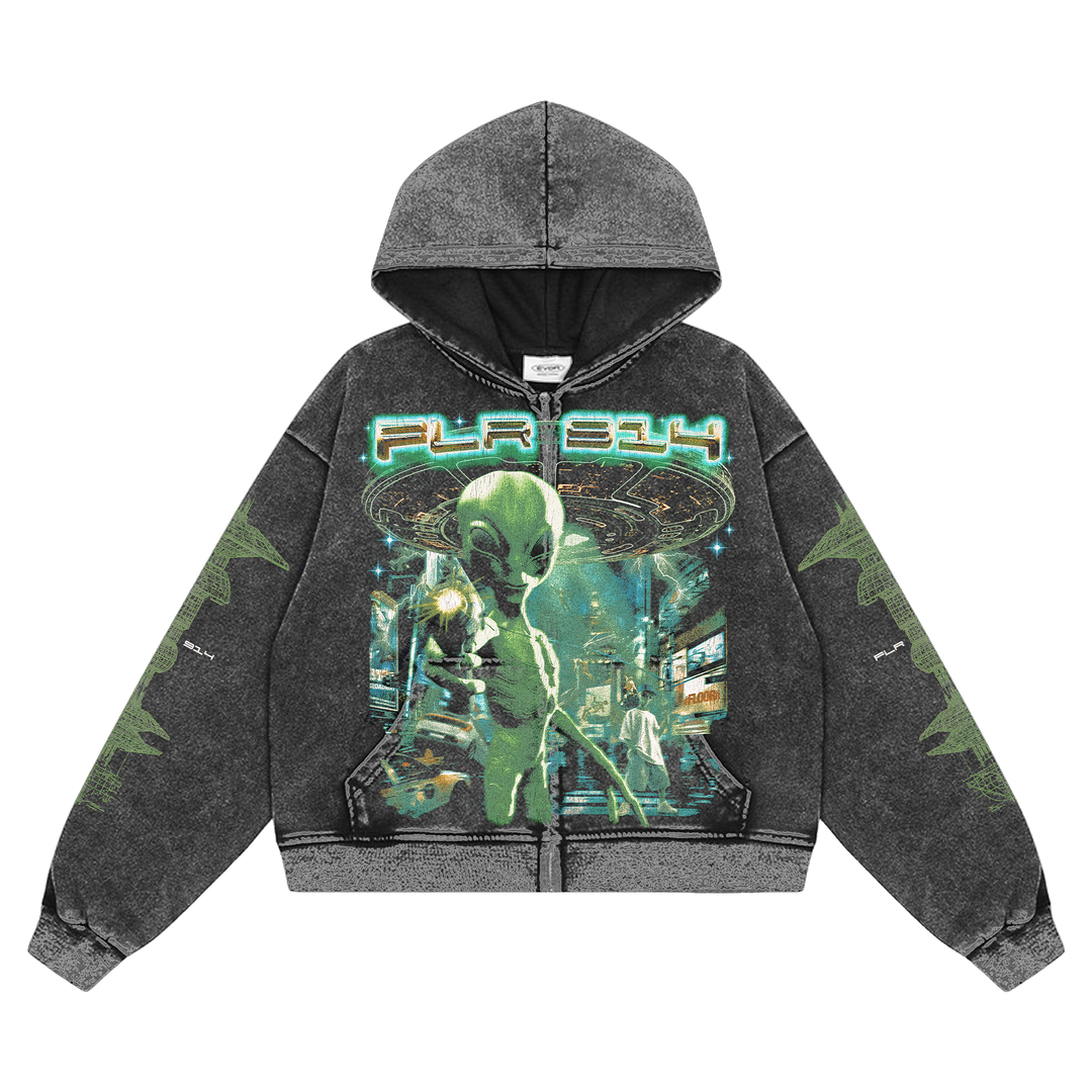 ALIEN CITY ZIP UP