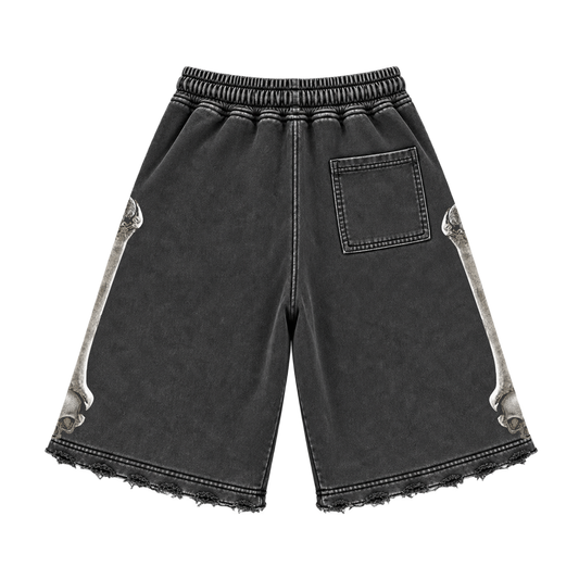 BLACK WASH BONEYARD SHORTS