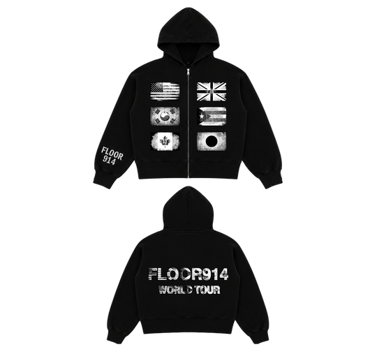 BLACK FLAG FORCE ZIP UP