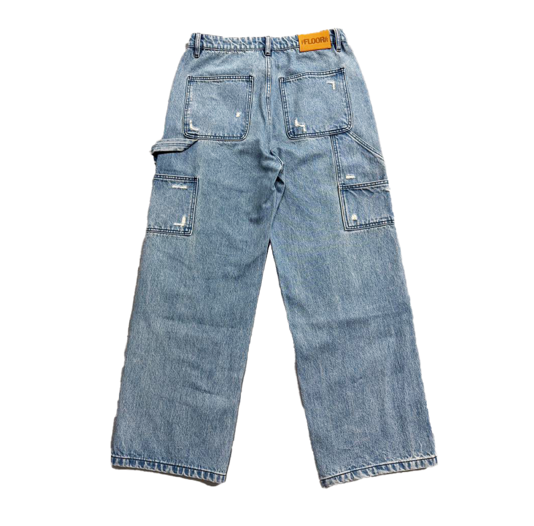 FLOOR914 BLUE TRIPLE KNEE CARPENTERS