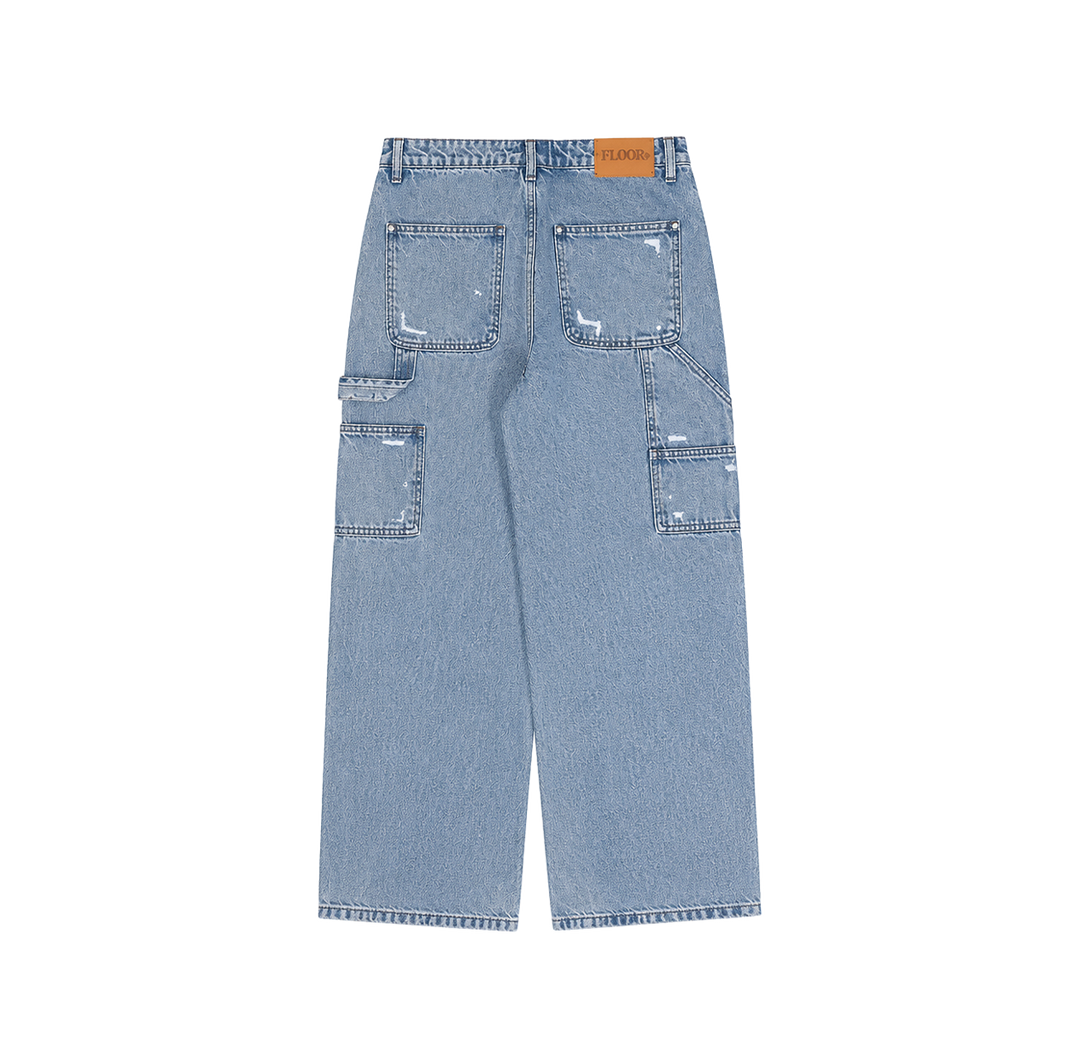 FLOOR914 BLUE TRIPLE KNEE CARPENTERS