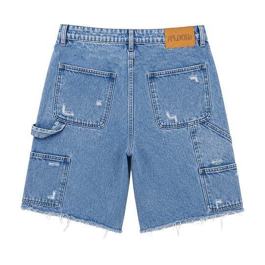 BLUE WASH WORKMAN JORTS