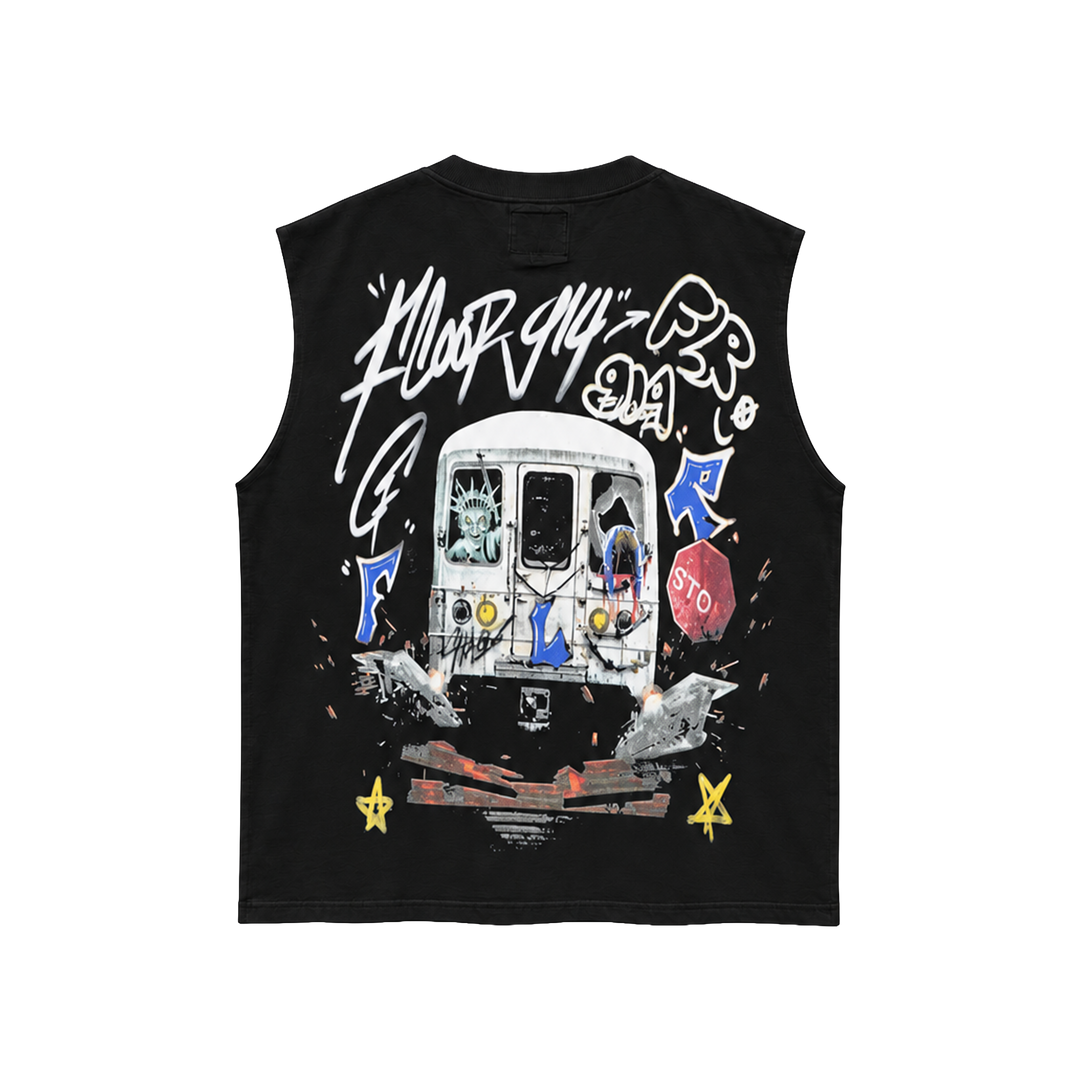 CLOWN CITY SLEEVELESS