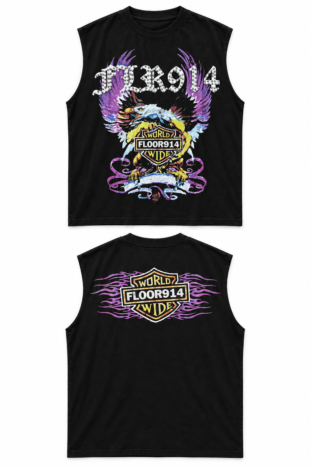 PURPLE SKYSTRICKER SLEEVELESS