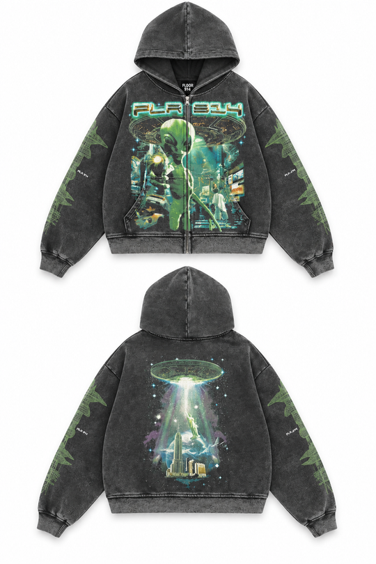 ALIEN CITY ZIP UP