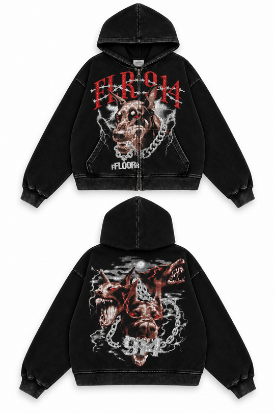 DOG CHAIN ZIP UP