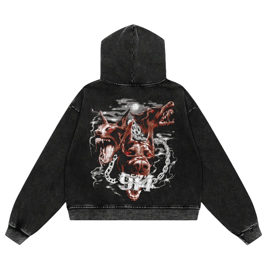 DOG CHAIN ZIP UP