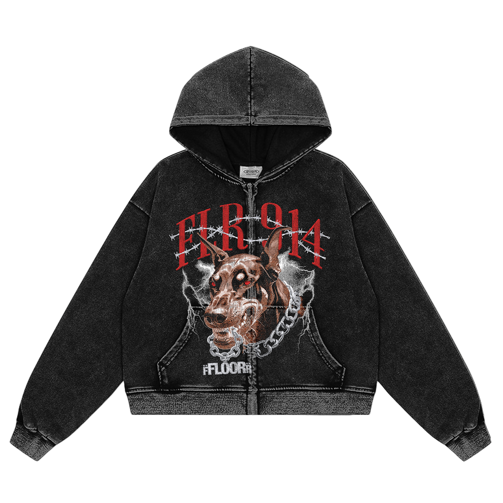 DOG CHAIN ZIP UP