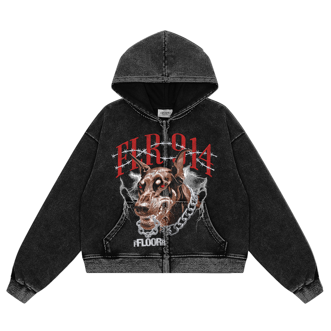 DOG CHAIN ZIP UP