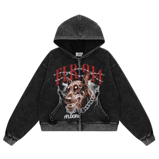 DOG CHAIN ZIP UP