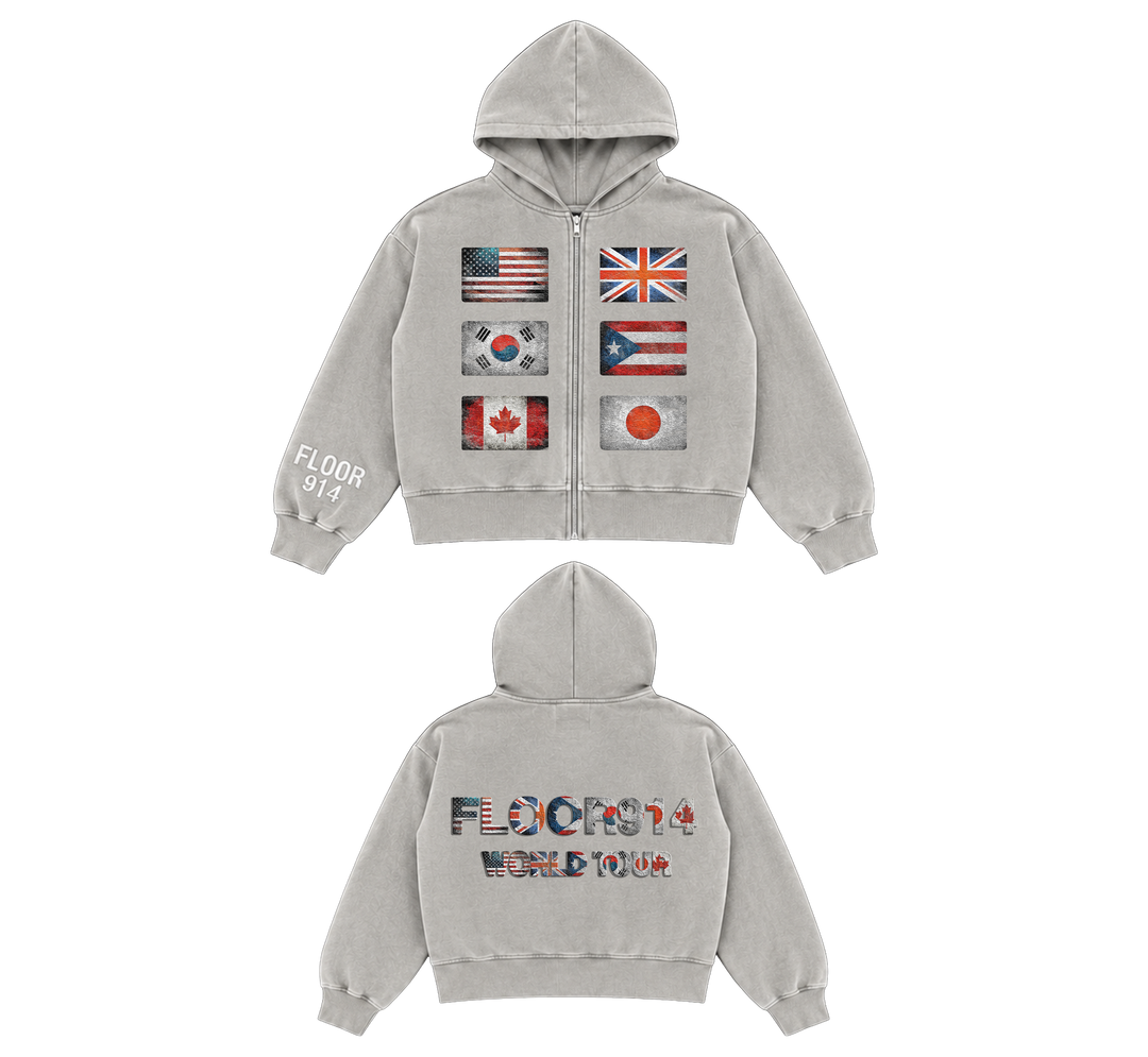 GREY FLAG FORCE ZIP UP