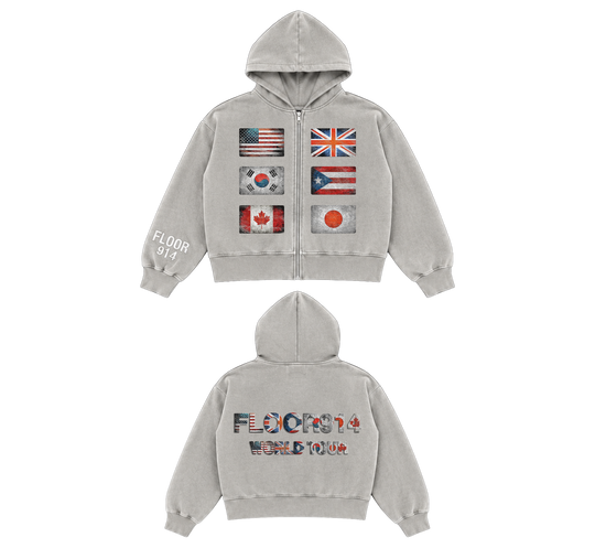 GREY FLAG FORCE ZIP UP