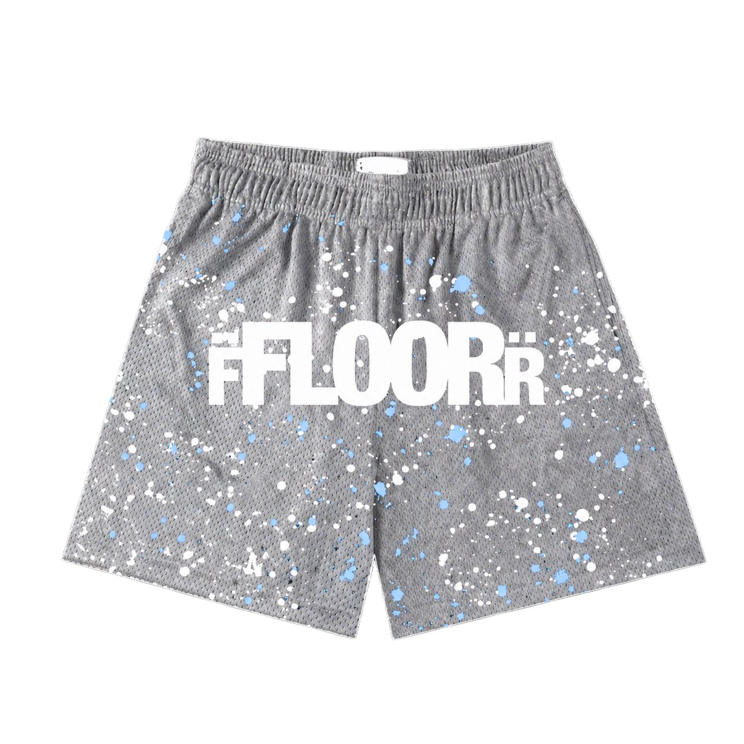 SILVER SKY V2 SPLATTER SHORTS