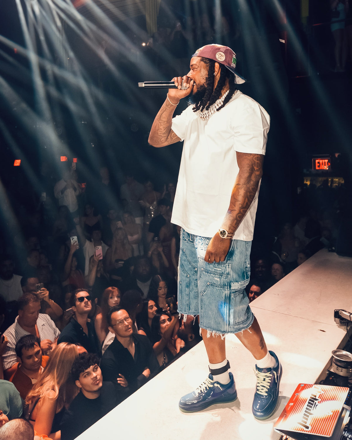BLUE WASH WORKMAN JORTS