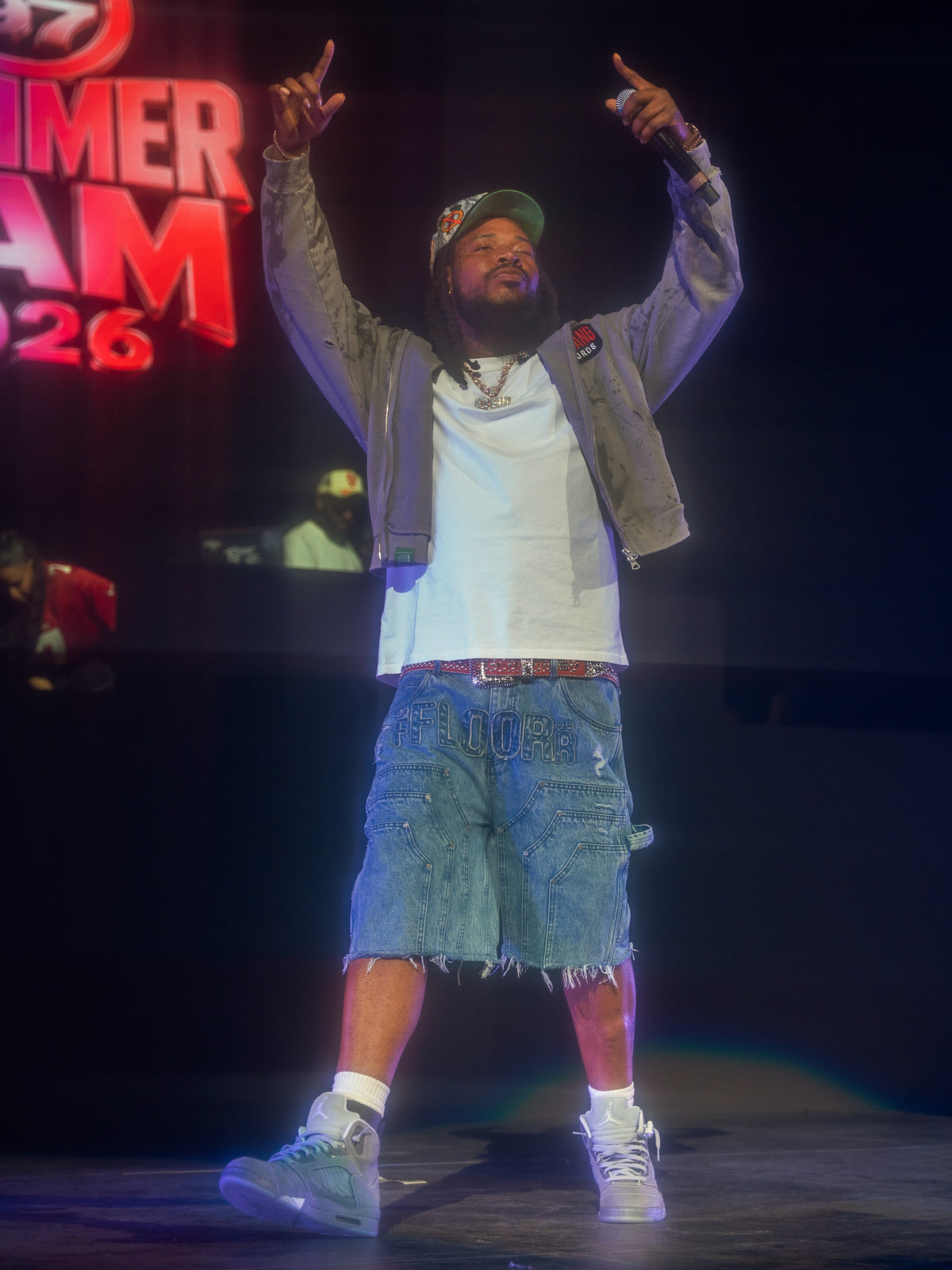 BLUE WASH WORKMAN JORTS