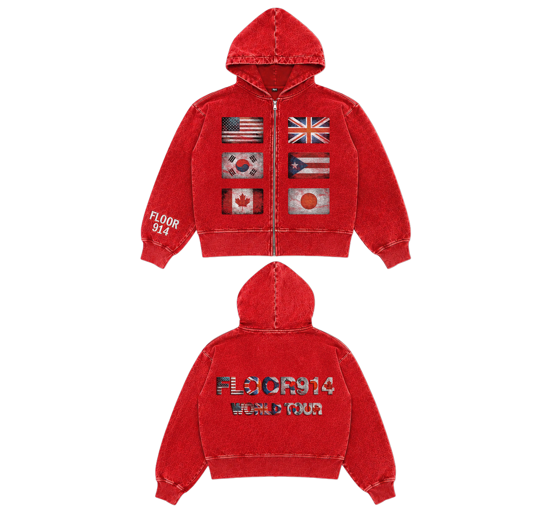 RED FLAG FORCE ZIP UP