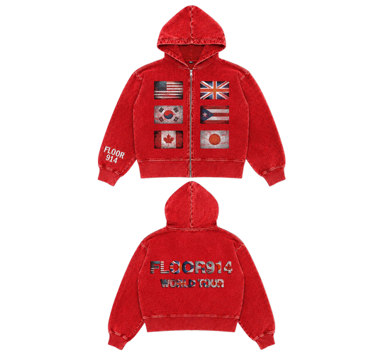 RED FLAG FORCE ZIP UP