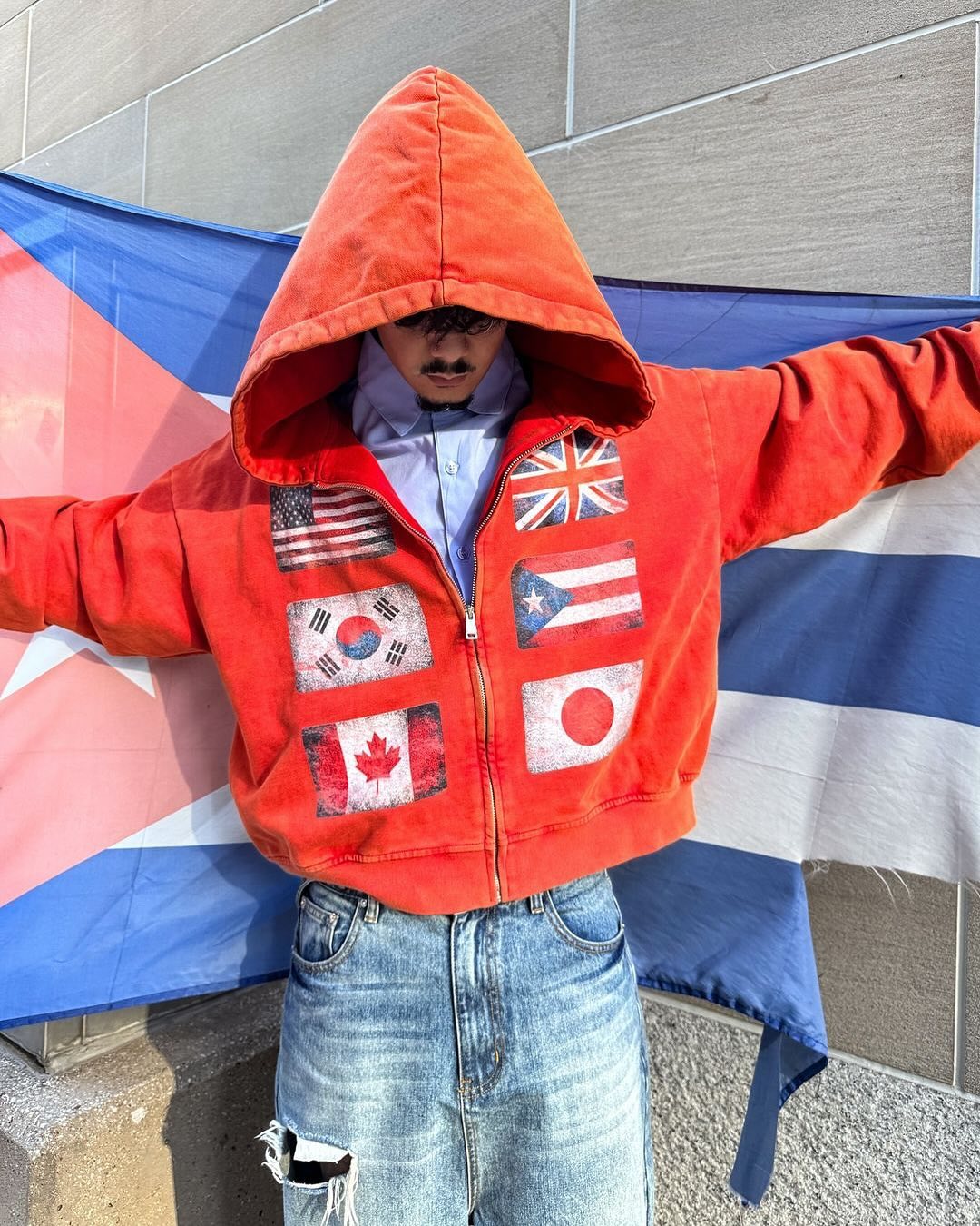 RED FLAG FORCE ZIP UP