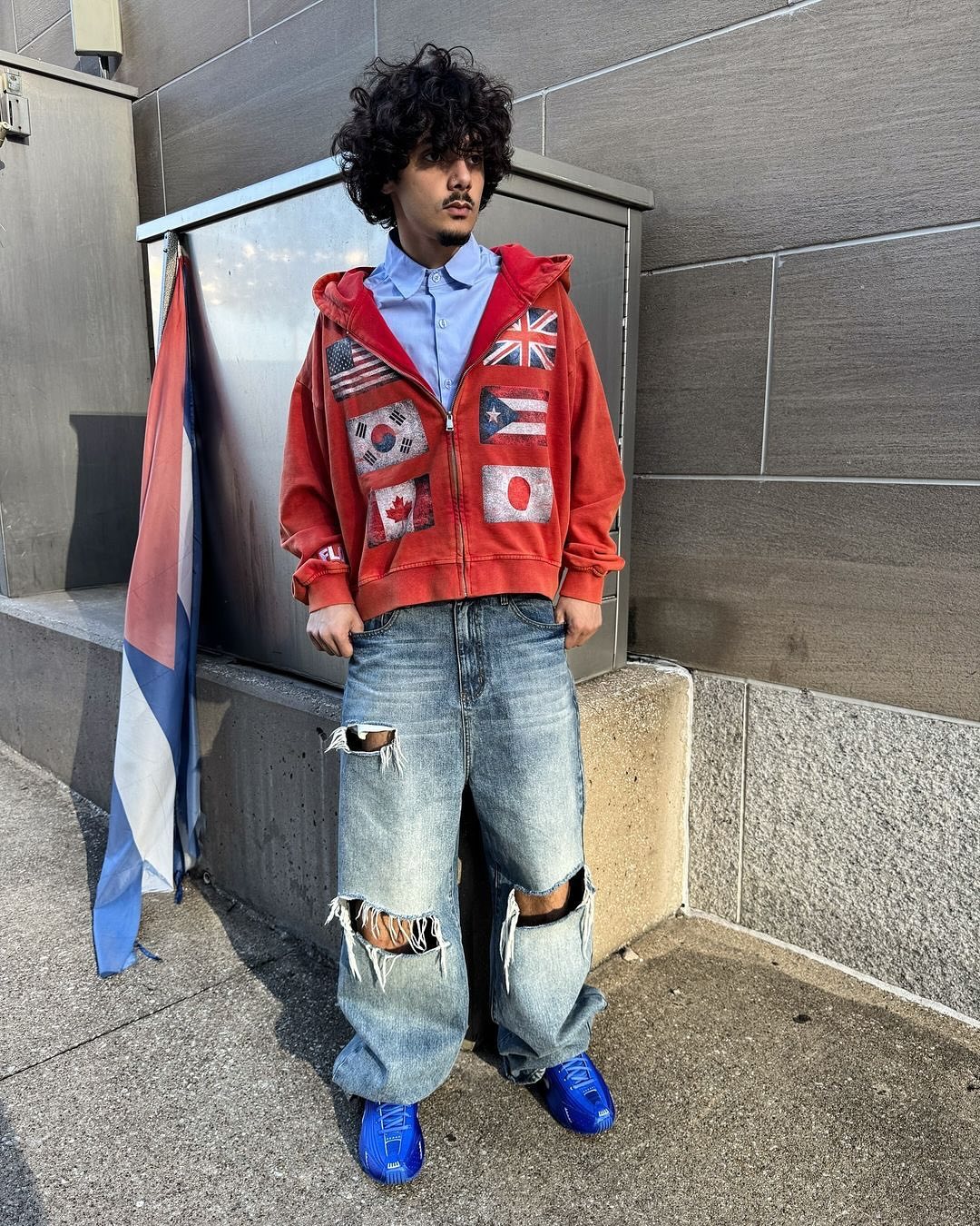 RED FLAG FORCE ZIP UP