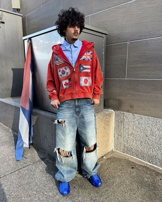 RED FLAG FORCE ZIP UP