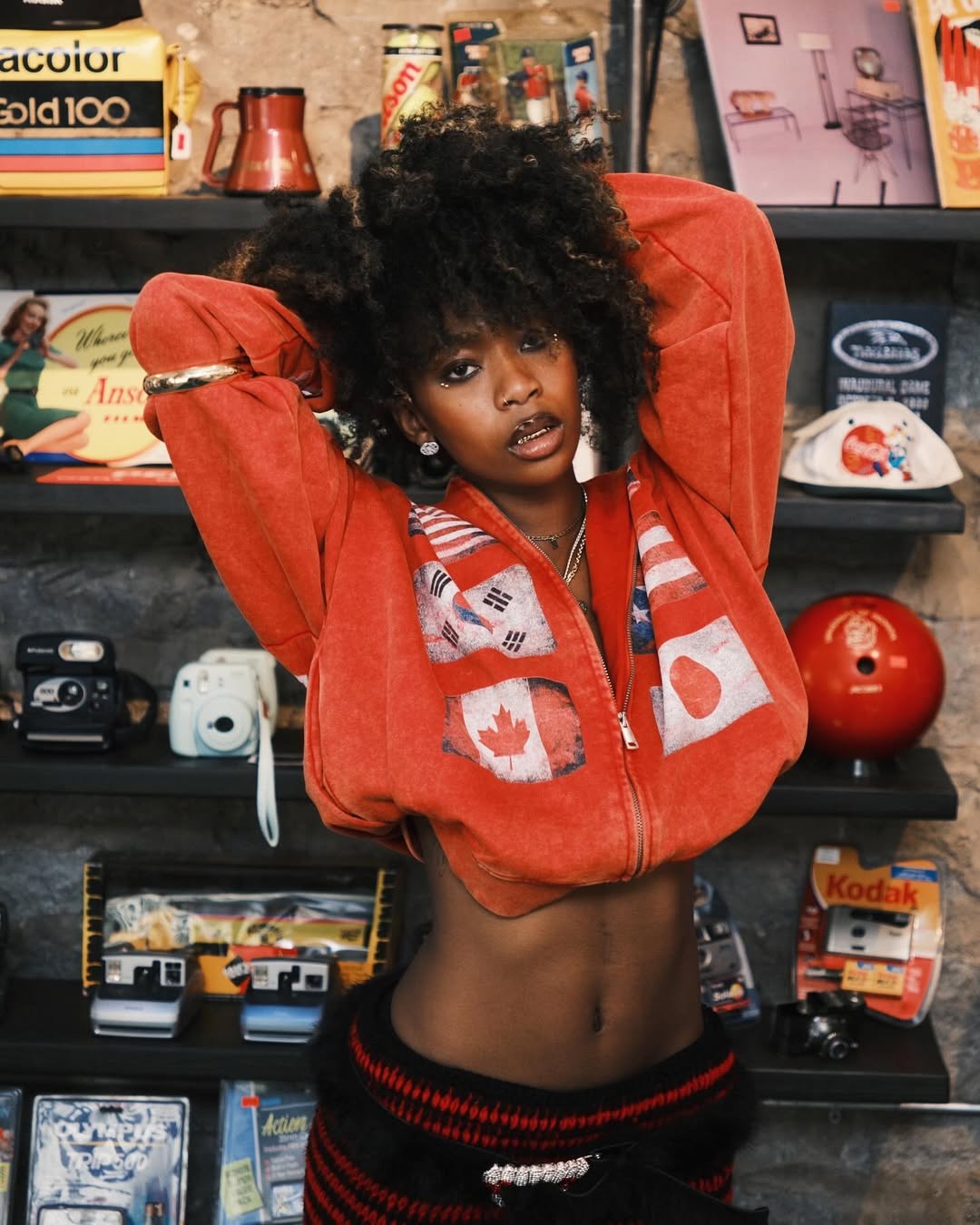 RED FLAG FORCE ZIP UP