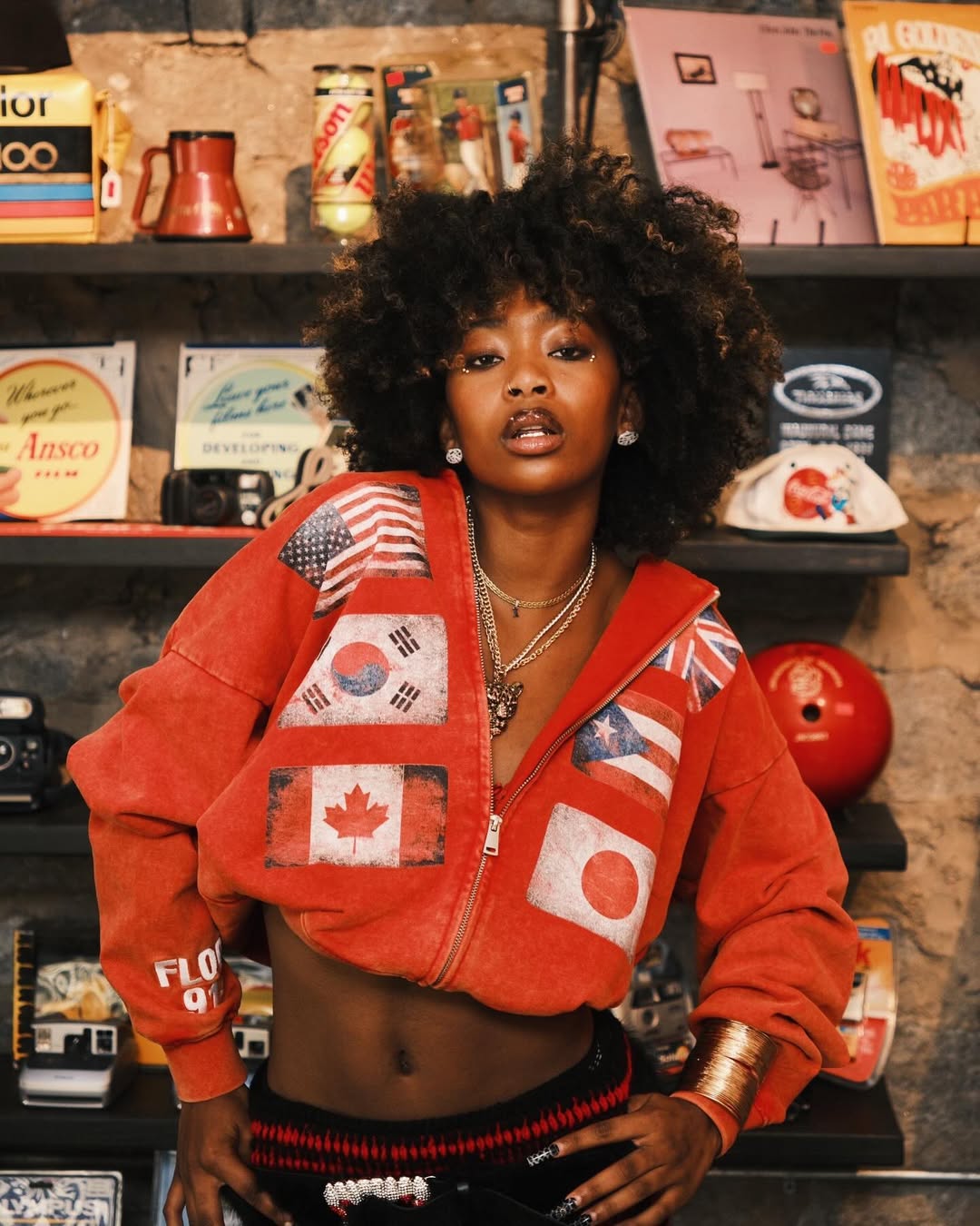 RED FLAG FORCE ZIP UP