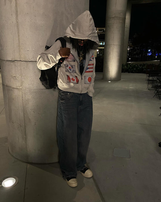 GREY FLAG FORCE ZIP UP