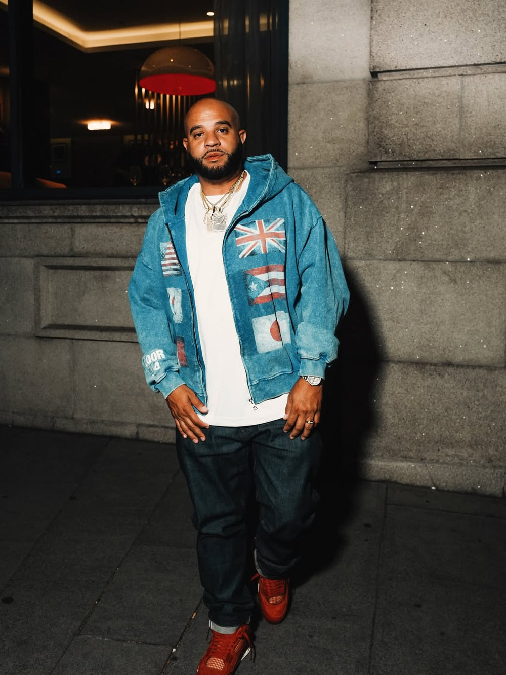 BLUE FLAG FORCE ZIP UP