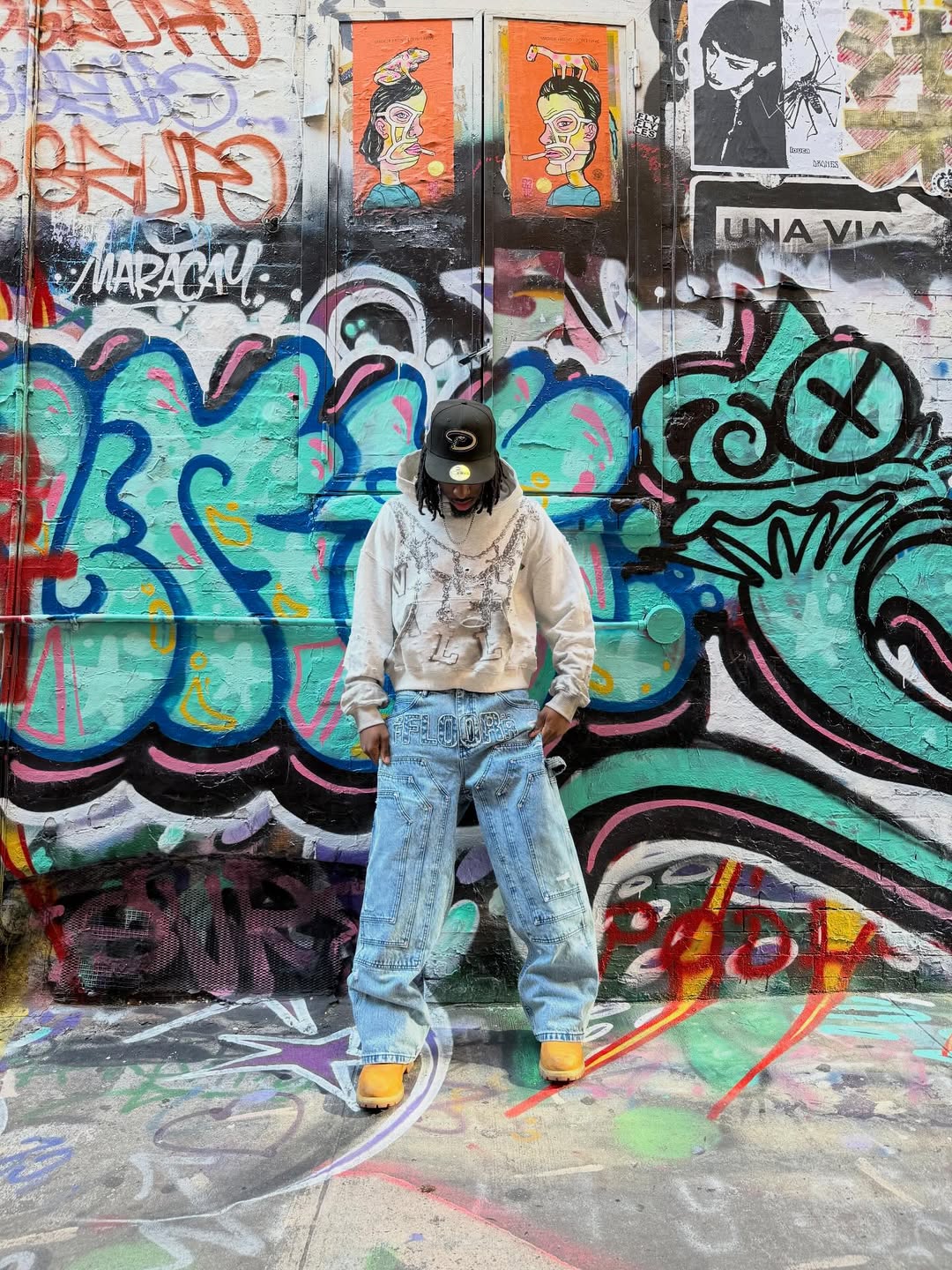 FLOOR914 BLUE TRIPLE KNEE CARPENTERS