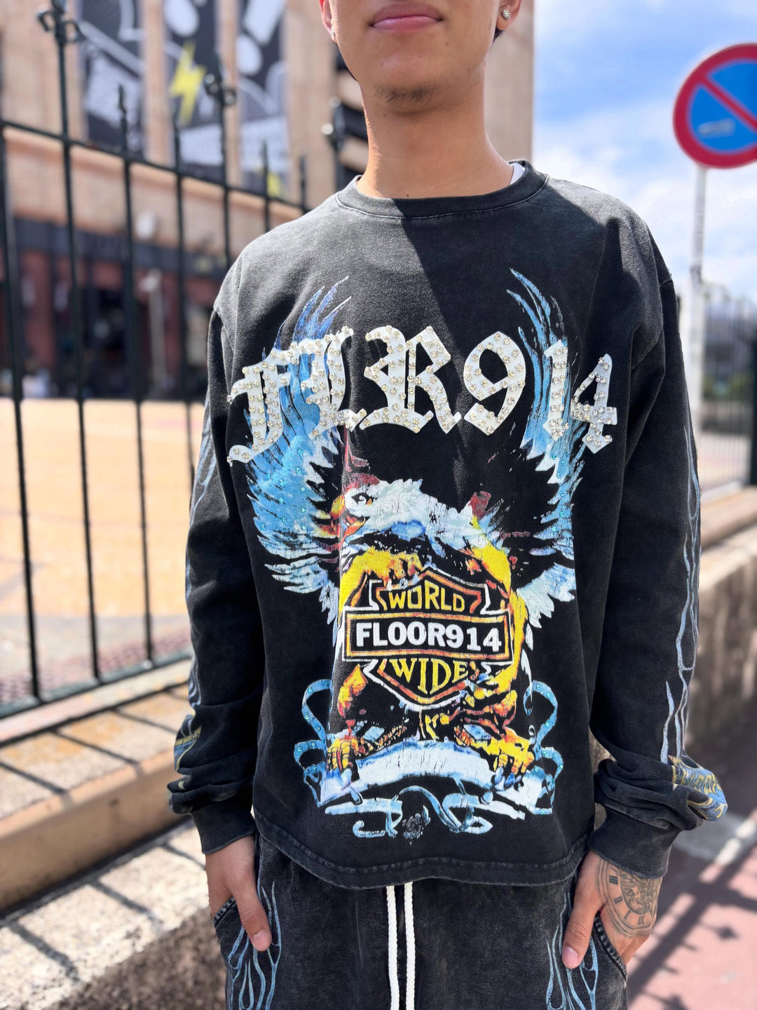 LIGHT BLUE SKYSTRICKER LONGSLEEVE