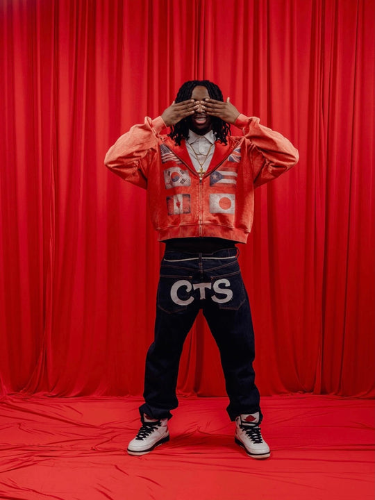 RED FLAG FORCE ZIP UP