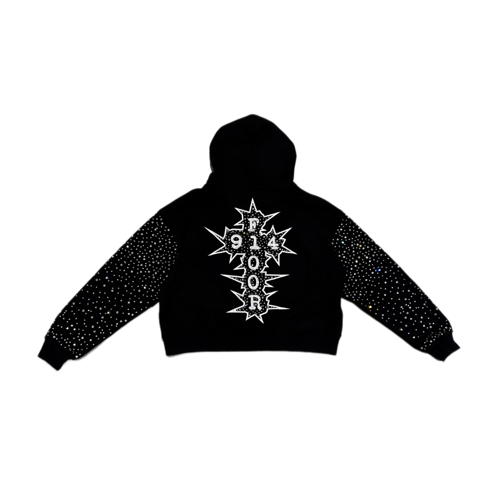 BLACK CHROMATIC ZIP – FLOOR914 BLACK CHROMATIC ZIP – FLOOR914