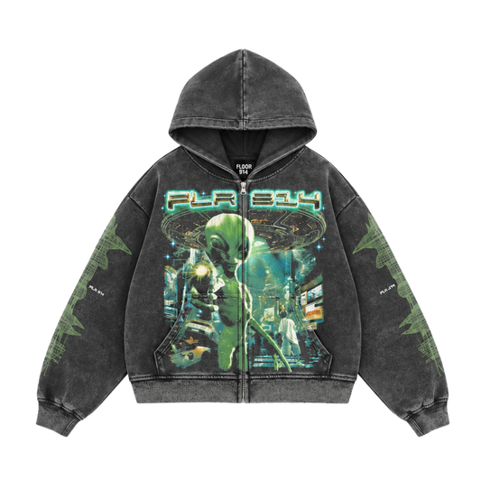 ALIEN CITY ZIP UP