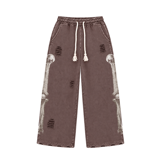 MOCHA WASH BONEYARD SWEATS