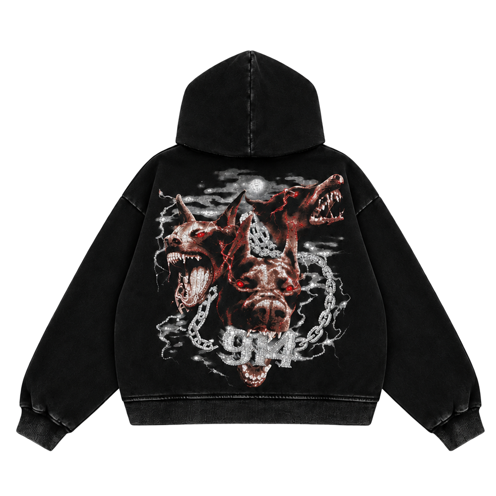 DOG CHAIN ZIP UP