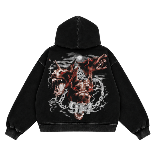 DOG CHAIN ZIP UP