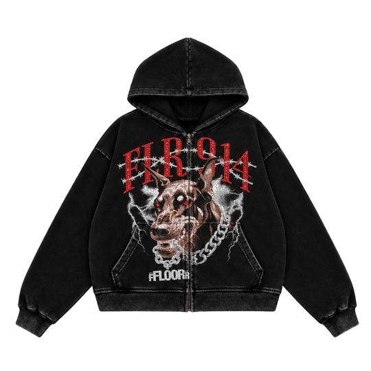 DOG CHAIN ZIP UP