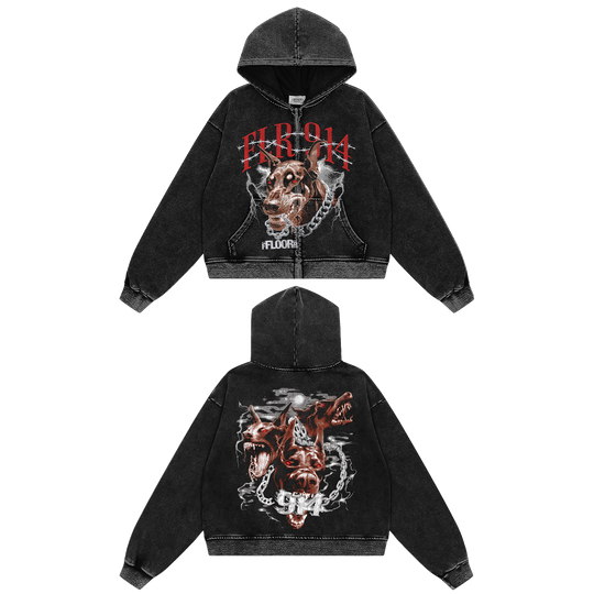 DOG CHAIN ZIP UP