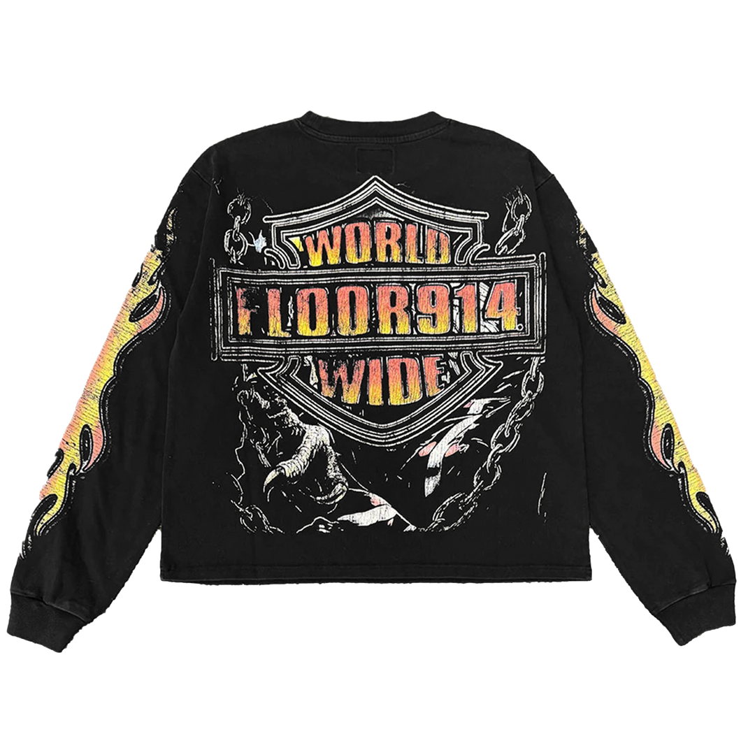 ORANGE SKYSTRICKER LONGSLEEVE