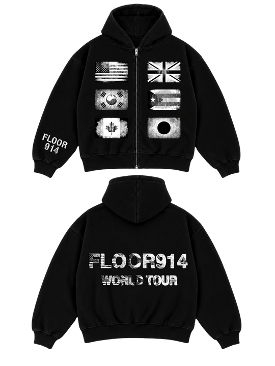 BLACK FLAG FORCE ZIP UP