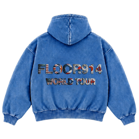 BLUE FLAG FORCE ZIP UP
