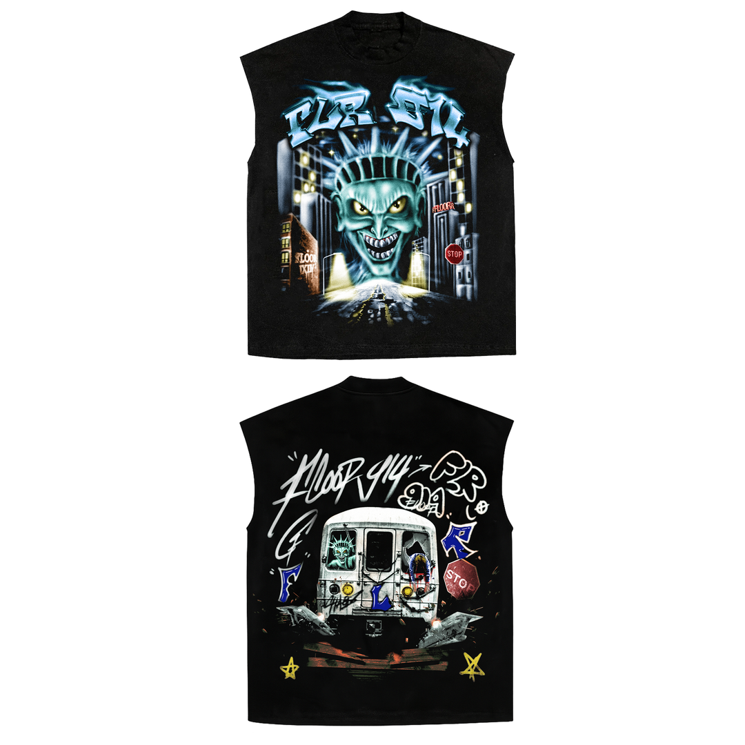CLOWN CITY SLEEVELESS