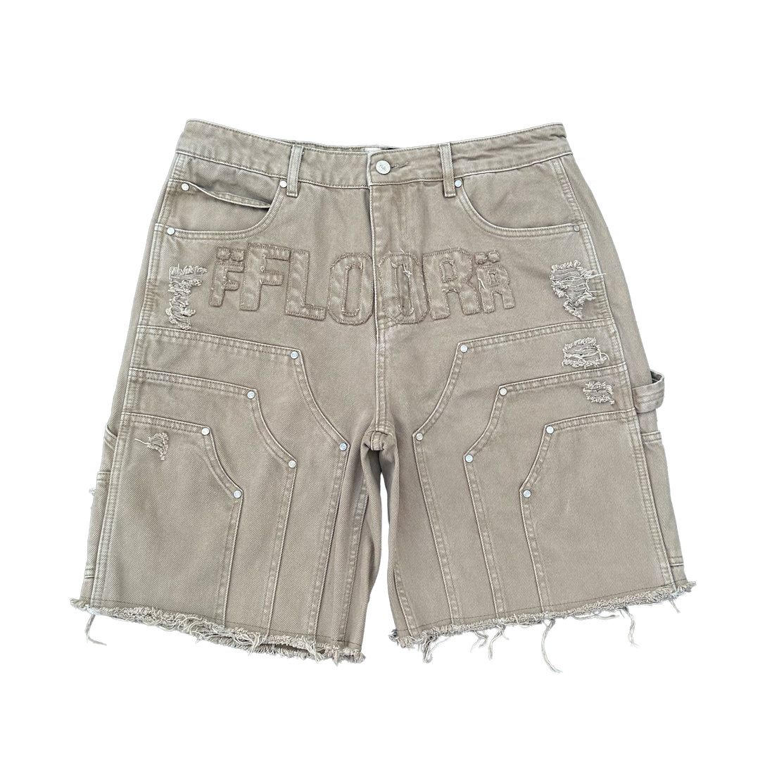 KHAKI WORKMAN JORTS